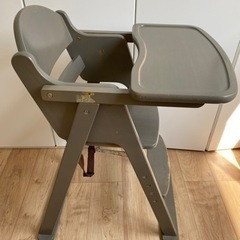 カトージ　KATOJI  ハイチェア　ベビーチェア　テーブル付きの画像