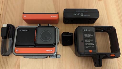 insta360 one rs 4K アクションカメラ