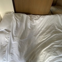 残り1日！セミダブル　マットレス+シーツ&枕カバー４点セット付き　超お得商品‼️すぐ使えます✨の画像