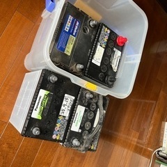 カーバッテリー(使用済み) 4個