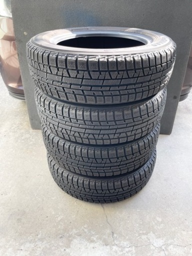 807-1)工賃込み！175/65R15ヨコハマスタッドレス中古4本セット！17年製アイスガードIG50プラス
