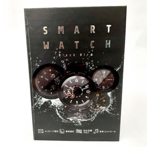 FUGU スマートウォッチ SMART WATCH Black Biid FG-SW-AD01-BK 未使用品