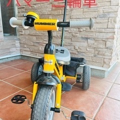 譲渡予定者決定　ハマー三輪車