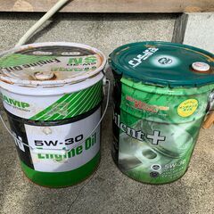 ペール缶 20L　空き缶2個【サビあり】