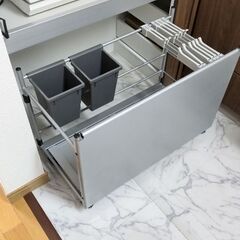 目隠し分別ゴミラック  差し上げますの画像