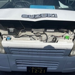 【要修理】【条件付き自走可能】車検あり AT 冷蔵車 冷凍車 スズキ キャリー の画像