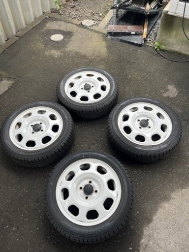 ハスラー純正鉄チンホイール　スタッドレス