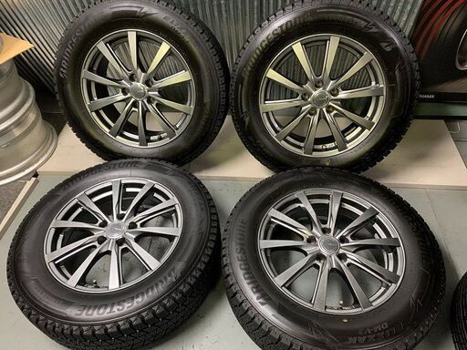 売約済　ブリザックDM-V3★225/65R17　バリ山！安心調整済み　ハリアー　レクサスNX　RAV4　エクストレイル　デリカD5　CX-5