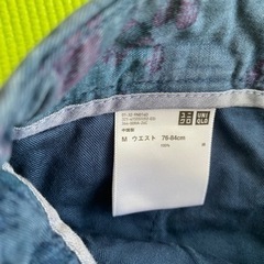 【ユニクロ】ショートパンツ　花柄の画像