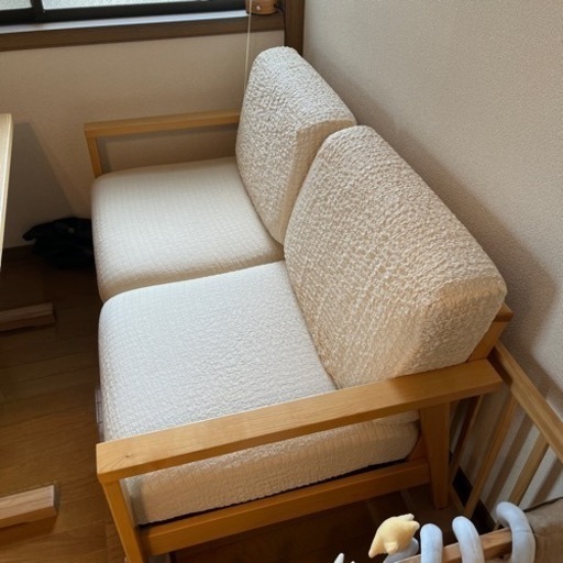 二人がけソファ　引き取りのみ