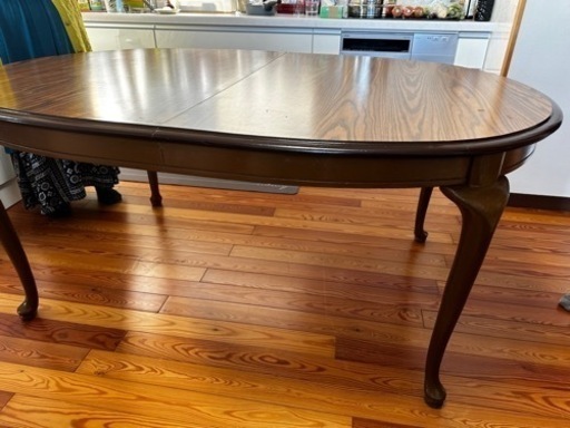 ★ジモティ割あり★  ダイニングセット ライトブラウン H70×D69×W114.5 クリーニング済み TJ794 ☆ジモティ割あり☆ ダイニングセット ライトブラウン H70×D69×W114.5