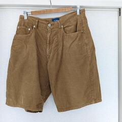 BEAMSヴィンテージ風コーデュロイショートパンツ