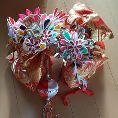 子供 着物飾りの画像