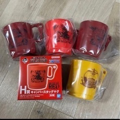ワンピース　一番くじ　マグカップ　×4個
