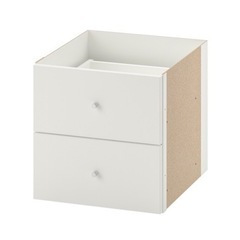 IKEAのカラックス用 インサート（2段引き出し）×3点