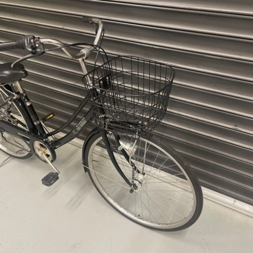27インチ　自転車　ブラック