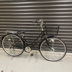 27インチ　自転車　ブラック