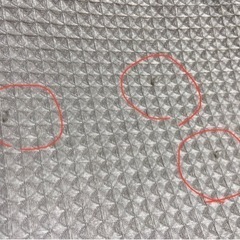 ◆カーテン 100× 200cm  2枚セット◆ベージュ◆の画像