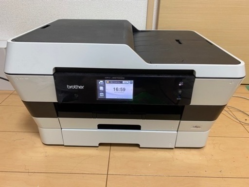 受け渡し予定者きまりました。【ジャンク】ブラザー Brother MFC-J6970CDW A3印刷できます 複合機 プリンター FAX コピー スキャナ 無線LAN 有線LAN 未開封の黒インクつけます。