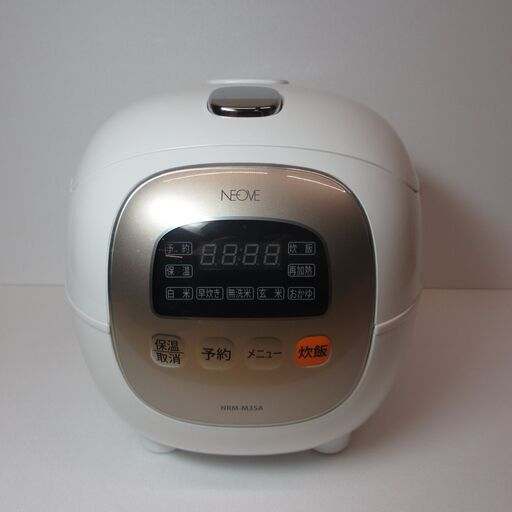NEOVE  マイコンジャー炊飯器　3.5合炊き　2019年製