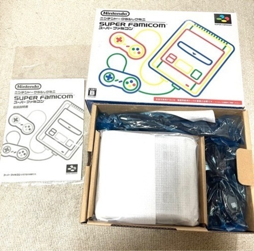 ニンテンドークラシックミニ スーパーファミコン　Nintendoアダプタ付き