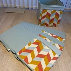 IKEAカラックス用　ボックス　5点セットの画像