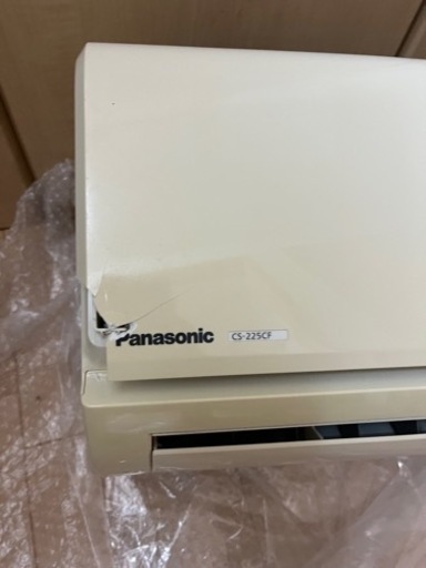 決まりましたPanasonic エアコン、室外機、リモコンセット