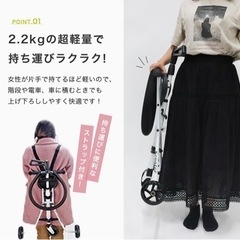 三輪ベビーカーb型　折り畳み式の画像