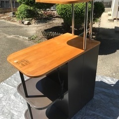 レンジラック　米びつ付きの画像