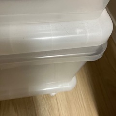 衣装ケース　収納ケース　プラスチックの画像