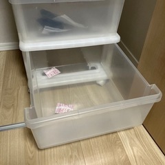 衣装ケース　収納ケース　プラスチックの画像