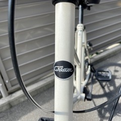 cream mini（変則あり） ミニベロ　あさひの画像