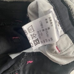 パンツ　黒　130cmの画像