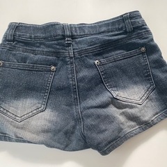 デニム　ショートパンツ140cm  【鶴屋で購入】の画像