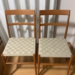 Calligaris カリガリス イタリア ダイニングチェアー 2脚 椅子 木