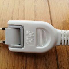 ★エレコム ACアダプタ用電源延長コード4P　ホワイト新品★の画像
