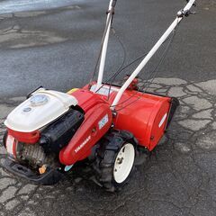 爪も新品　仕上がりました　整備済  女性でも片手で楽々操作 5.8馬力 ヤンマー 耕運機 ポチ MRT6DX ローター正/逆転の画像