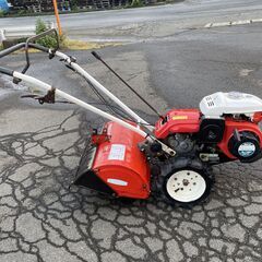 爪も新品　仕上がりました　整備済  女性でも片手で楽々操作 5.8馬力 ヤンマー 耕運機 ポチ MRT6DX ローター正/逆転の画像