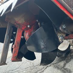 爪も新品　仕上がりました　整備済  女性でも片手で楽々操作 5.8馬力 ヤンマー 耕運機 ポチ MRT6DX ローター正/逆転の画像