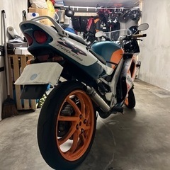 始動動画有！実働！低走行！キック1発始動！絶版レア車両！2スト　レプソルフルカウル　NSR SP 250ccクラス　の画像