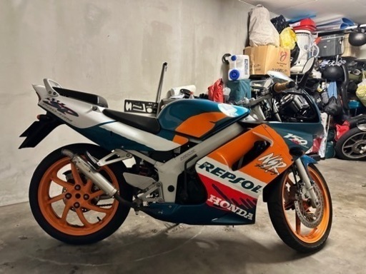 始動動画有！実働！低走行！キック1発始動！絶版レア車両！2スト　レプソルフルカウル　NSR SP 250ccクラス　
