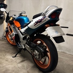 始動動画有！実働！低走行！キック1発始動！絶版レア車両！2スト　レプソルフルカウル　NSR SP 250ccクラス　の画像