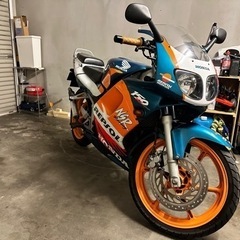 始動動画有！実働！低走行！キック1発始動！絶版レア車両！2スト　レプソルフルカウル　NSR SP 250ccクラス　の画像