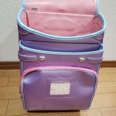 ランドセル　シャンパンゴールド×パープルの画像