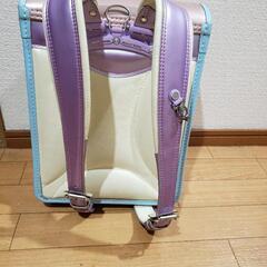 ランドセル　シャンパンゴールド×パープルの画像