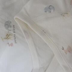 乳幼児服　60サイズ　70サイズ　ジェラートピケベビー服　コンビ肌着　韓国ベビー服　agabang 西松屋　カバーオールの画像