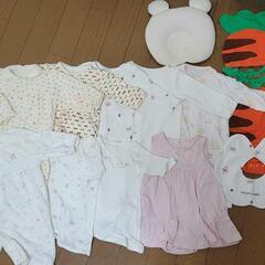 乳幼児服　60サイズ　70サイズ　ジェラートピケベビー服　コンビ...