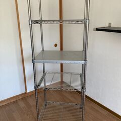 スチールラック　引き出し可能（1段）