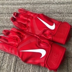 新品【NIKE ナイキ】バッティング手袋★レッド★Sサイズ★両手用の画像