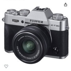 fujifilm XT30 II XC15-45MMレンズキット SILVER 新品未開封の画像